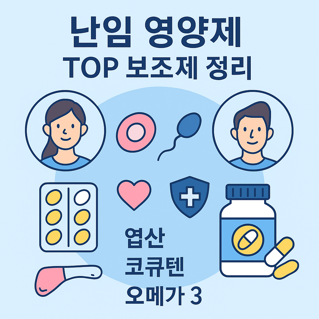 난임 영양제 - 보조제 이미지