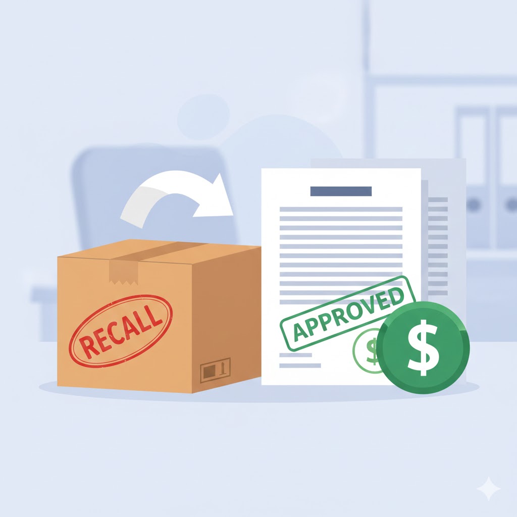 미국 소비자 보호 제도 가이드: 리콜, 클래스액션, FTC 불만 신고 절차를 상징하는 대표 이미지