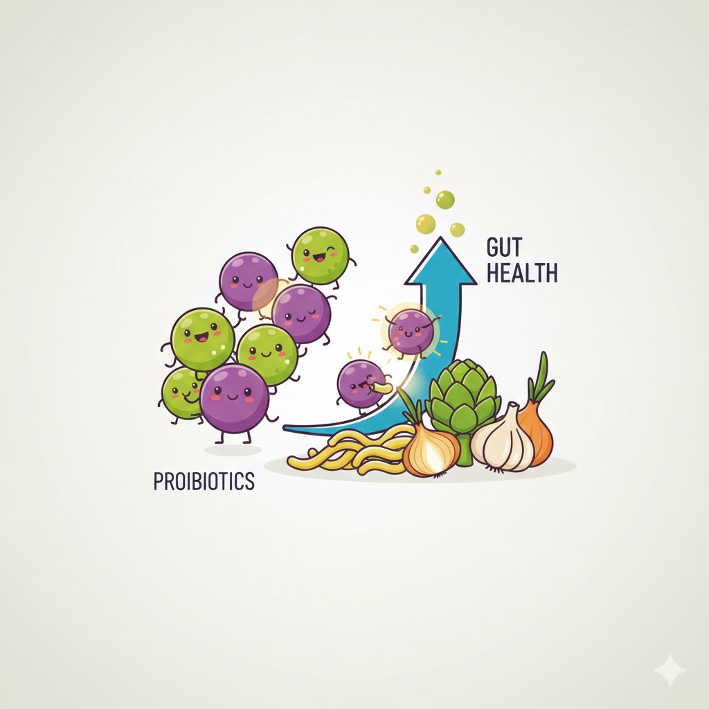 당신이 몰랐던 프로바이오틱스 vs 프리바이오틱스 진실 5가지
