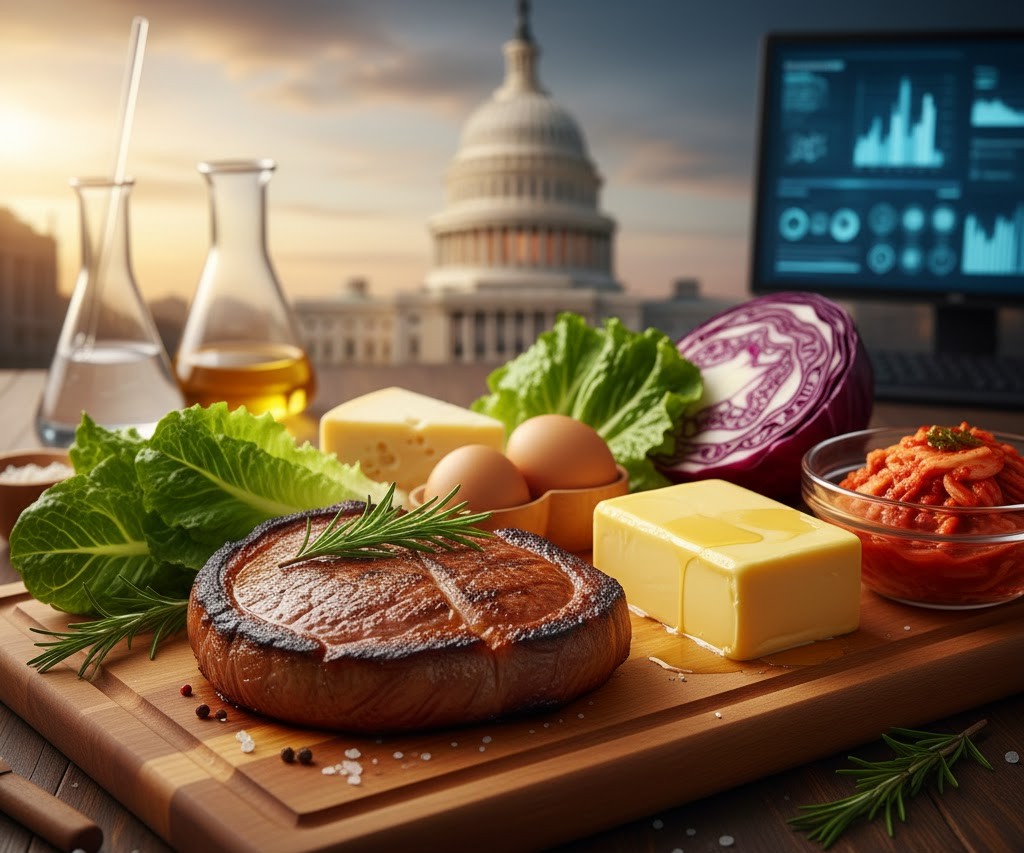 [이슈 분석] 미국 보건복지부의 파격 선언! ‘붉은 고기와 버터’가 건강식으로 돌아온 이유