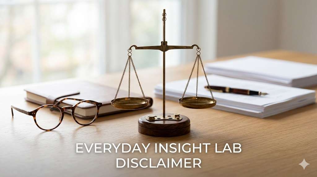 Everyday Insight Lab Disclaimer